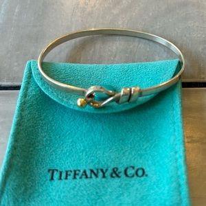 Tiffany & Co. Hook & Eye Buckle Bangle Bracelet